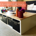 IKEA Kallax Table Hack